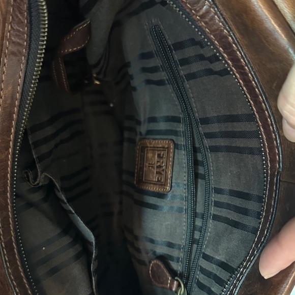 Frye Brown Leather Shoulder Bag - Picture 10 of 12